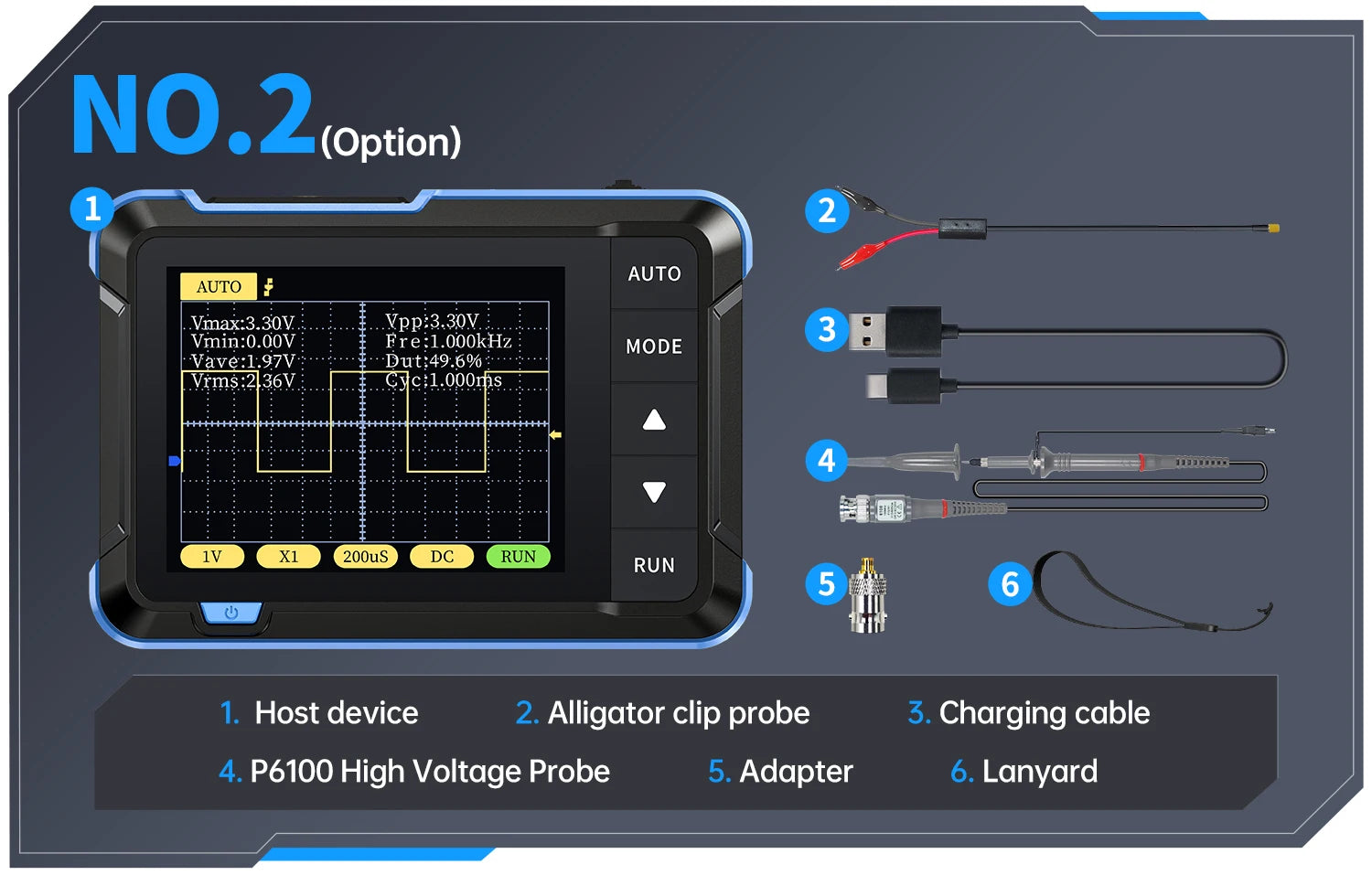 FNIRSI Nuovo DSO510 DSO152 DSO153 Mini Oscilloscopio Digitale Portatile 2 IN 1 48MS/s Larghezza di Banda 10MHz Strumento di Riparazione Elettronica