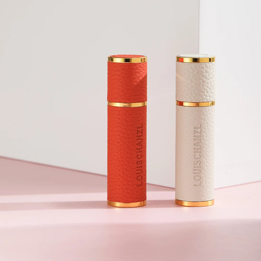 Louischanzl magneet Parfum Verstuiver Draagbare lederen Verstuiver voor aan boord Strakke afdichting Reizen Parfum Spray cadeau 5ml
