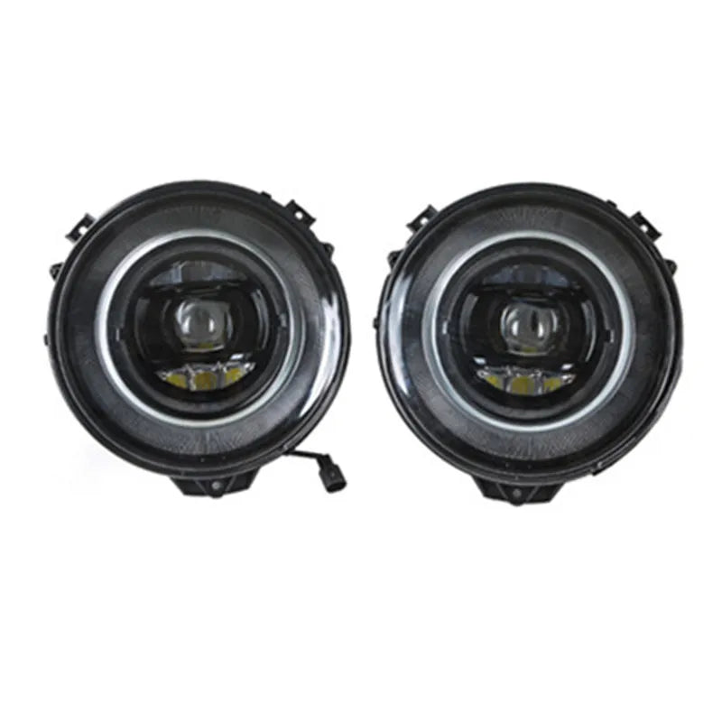 For W463 Mercedes Benz G-Class G350 G500 G55 G63 G65, Upgrade To W464 Geometric Led Headlights, Old Model Updated To New Style