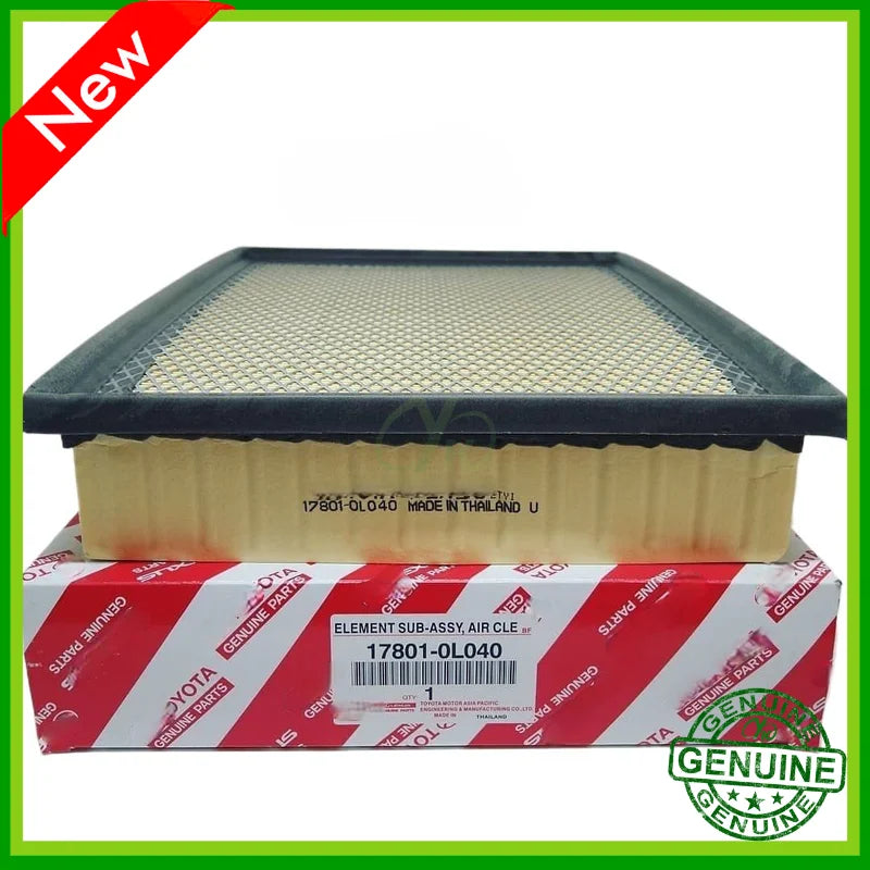 Genuine Innova Hilux Fortuner Engine Air Filter 17801-0l040 For15-16 Hiluxx 2.7l 4runner Fj Cruiser Gx460 Tacoma 3.5l Tundra 5.7
