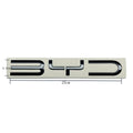 3D ABS Chrome Black Logo Build Your Dreams Emblem Letters Stiker Car Trunk Badge For BYD SEAL SONG Plus ATTO3 SEAL U Accessories
