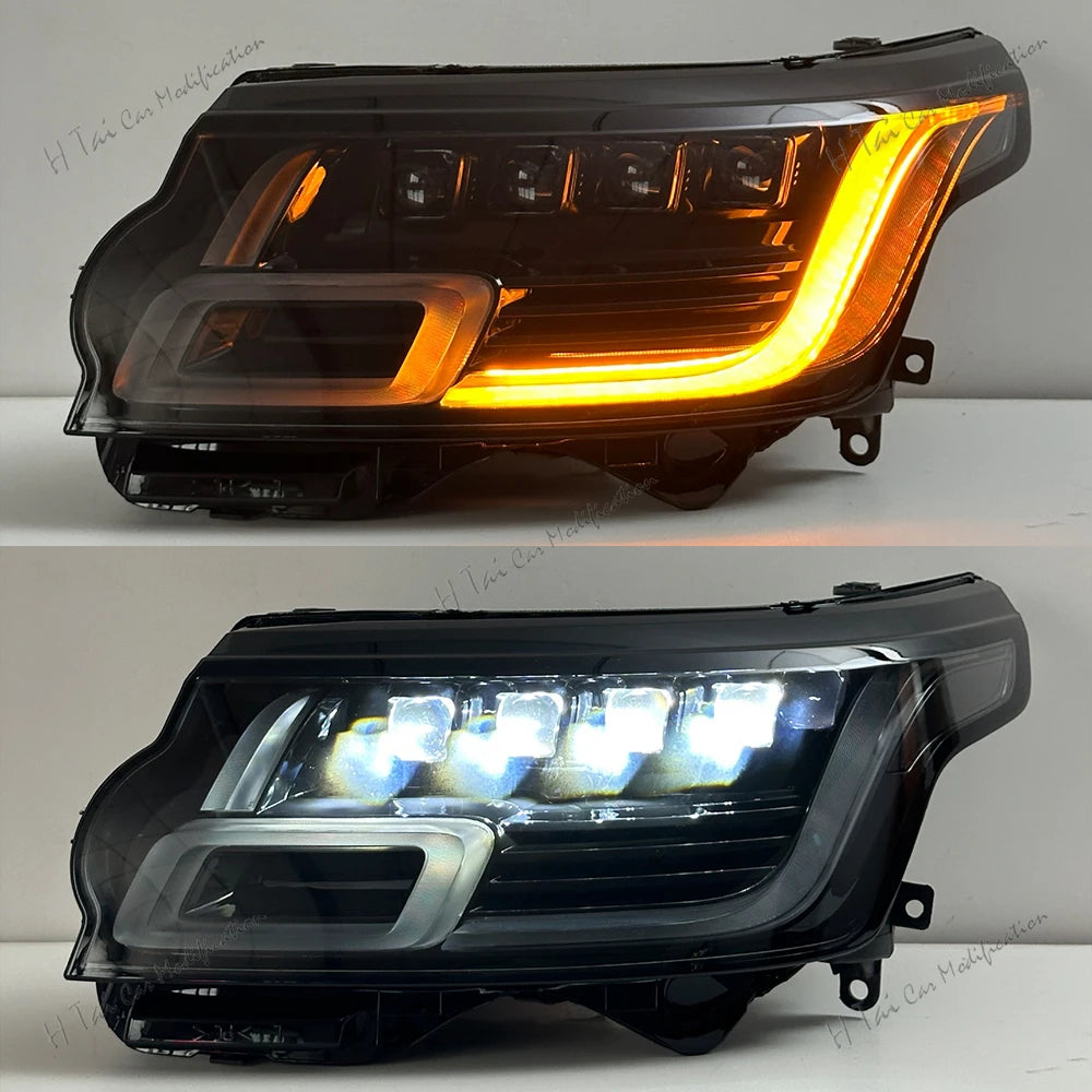 Headlight assembly For Land Rover Range Rover Executive L405 2014-2017 Headlamp Daytime Running Lights High Beam Reverse Light