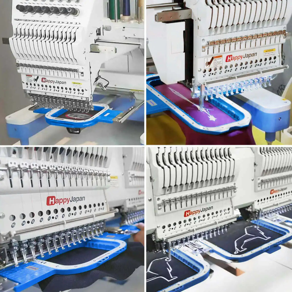 Telai magnetici per ricamo per macchina da ricamo Happy Japan HCH-701P Plus Journey a testa singola