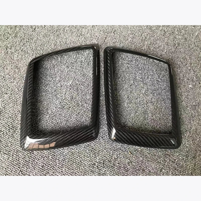 Dry Carbon Fiber Front Side Engine Hood Turn Signal Light Frame Cover For Mercedes G-Class W464 W465G550 G580 G500 G63 2019-2026