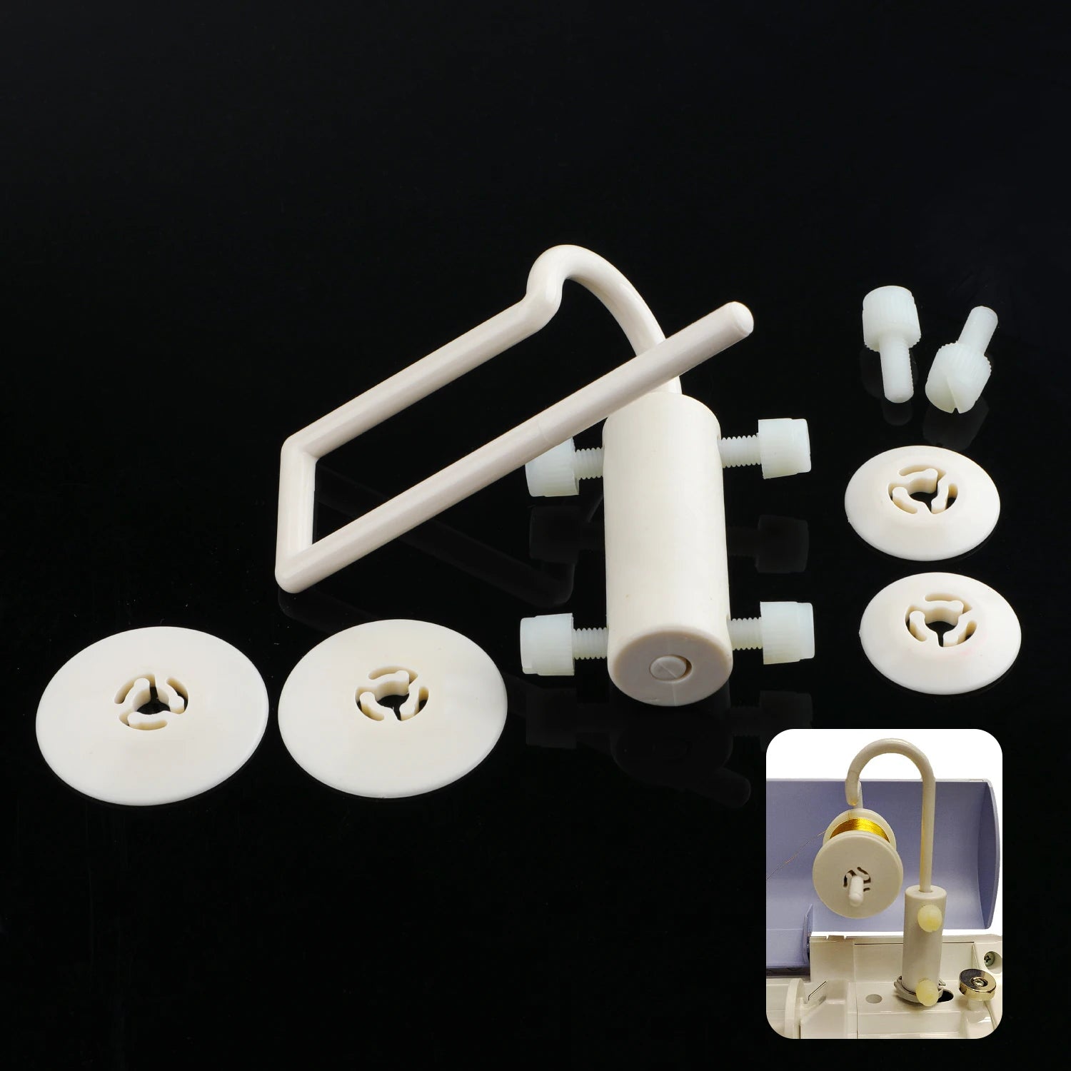 Sewing Thread Spool Adapter Stand Holder Embroidery Machine Tool Home Supply