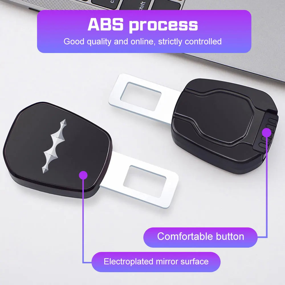 For BYD Leopard 5 Leopard 3 8 Titanium 7 3 Car Seat Belt Clip Extension Lock Buckle Plug Extender Adjustable ABS Car Accessories