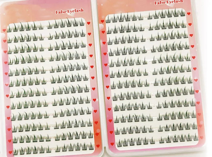 Hot Sales 32 rijen Valse Wimper Boek Natuurlijk Zacht Dagelijkse Make-up Wimper Clusters Voor Schoonheid