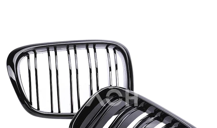 Front Bumper Lower Kidney Inside Grills Ventilation M Style Chrome Design Grille Facelift For BMW 5 Series E39 1997 -2003 LCI