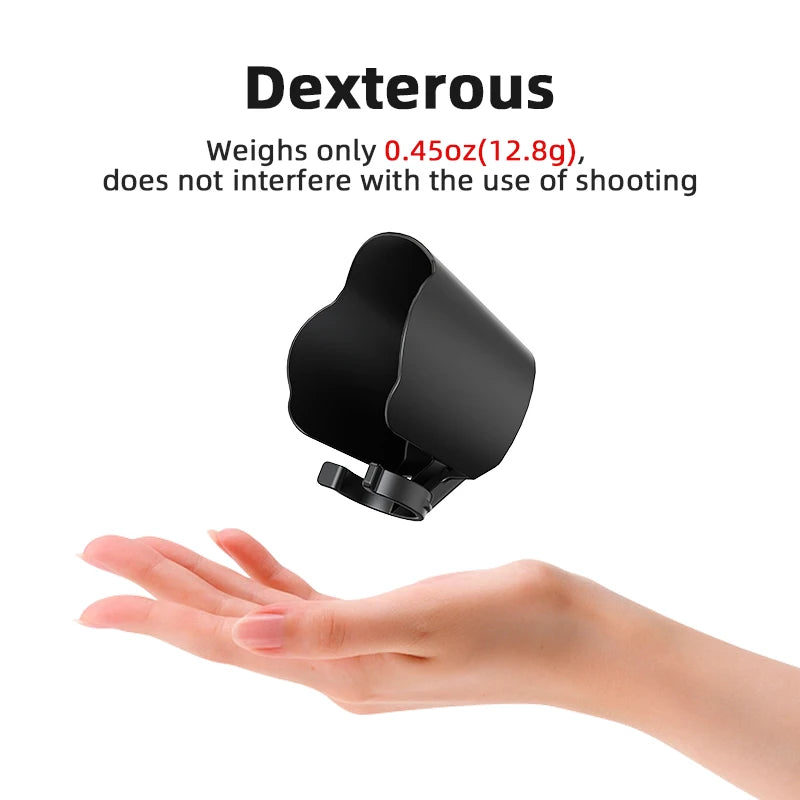 Voor DJI OSMO POCKET 3 Lenskap Zonnekap Cover Sportcamera Anti-Verblinding Beschermhoes Accessoires