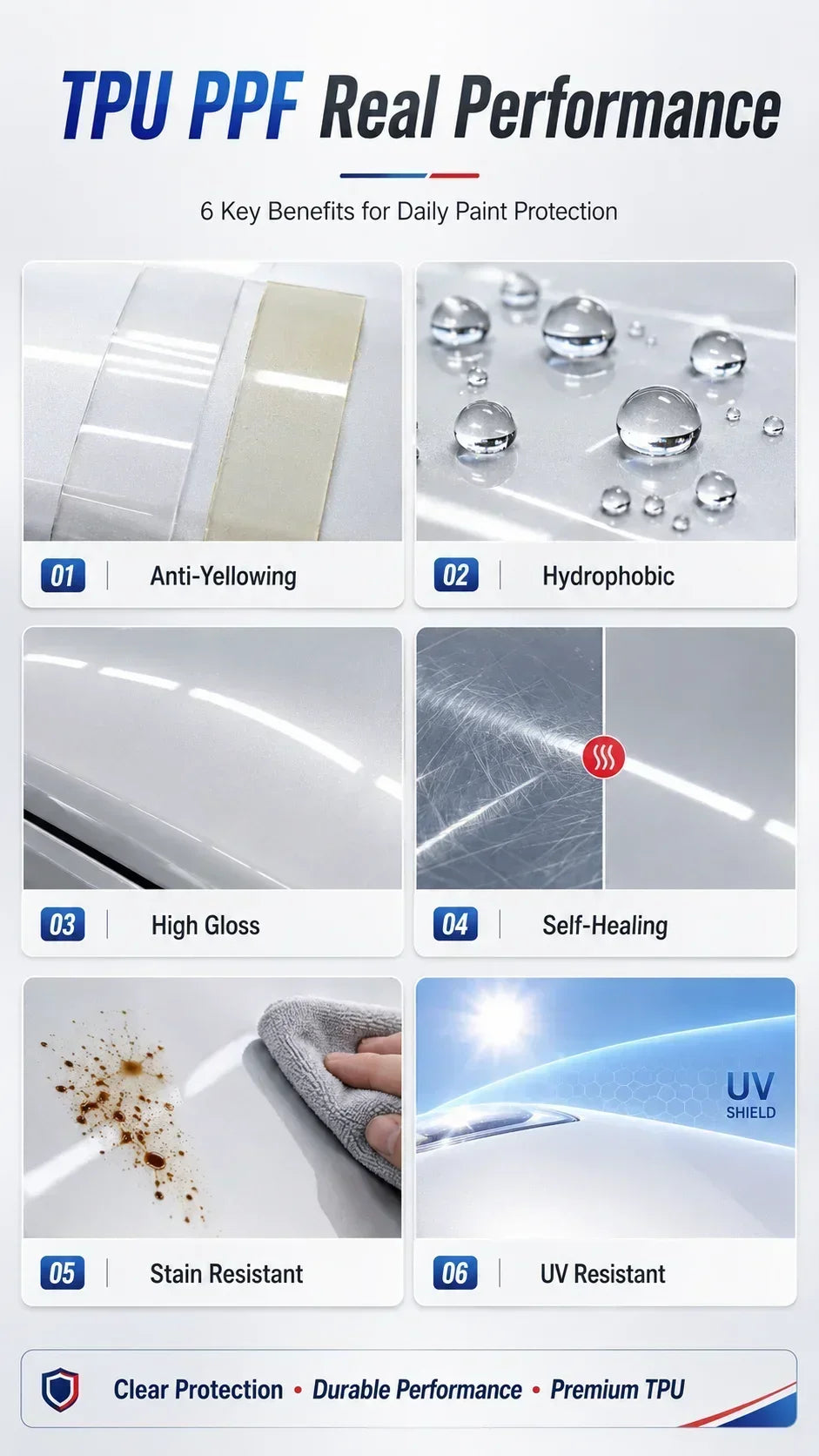 8.5mil TPU Precut PPF Kit For Porsche TAYCAN 2025-2026 - Hood, Fenders & Mirror Set - Self-Healing Clear Bra Film