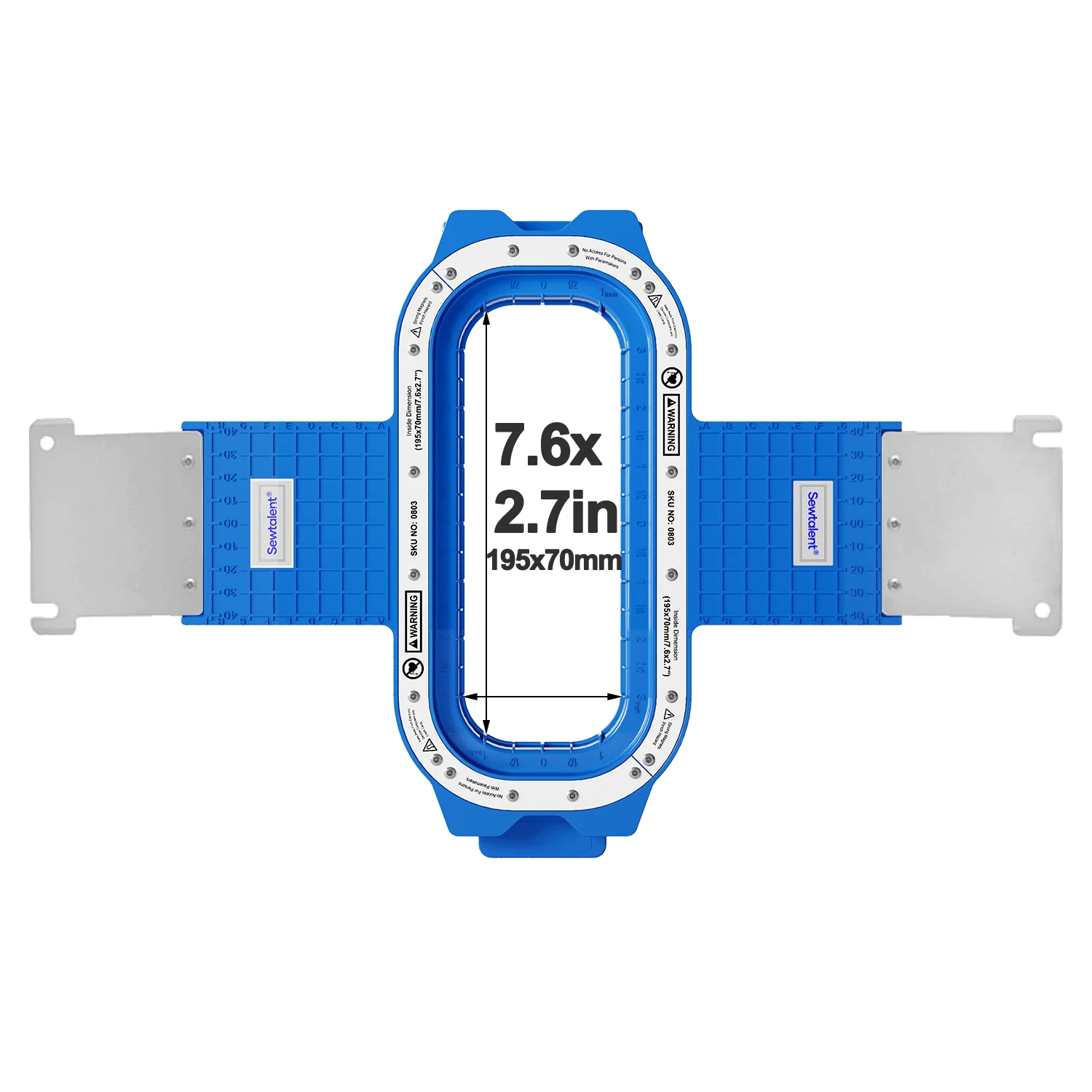 per macchine da ricamo Brother Magnetic Hoops pr1055x pr1000 pr680 prs100/vr pr1x Mighty Hoop per macchine da ricamo