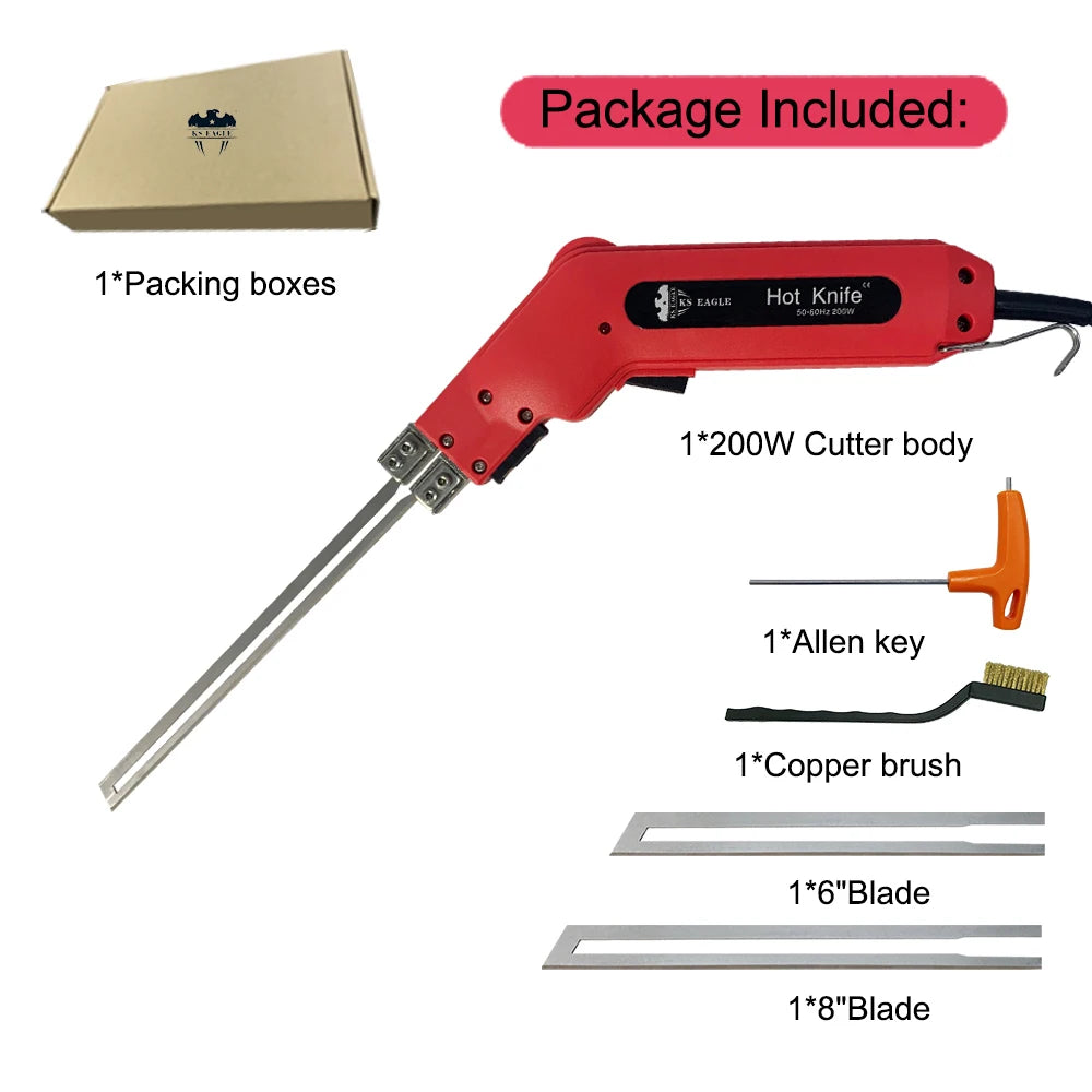 Foam Cutter Heteluchtmes 110/230V Elektrische Schuimsnijder Polystyreen Snijmachine Piepschuimsnijder DIY Snijgereedschap KS EAGLE Foamsnijder