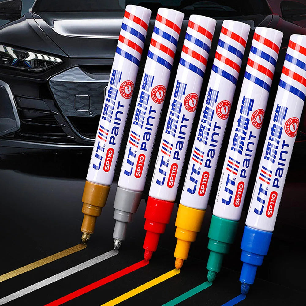 Car Scratch Repair Pen Auto Touch Up Paint Pen Fill Remover Vehicle Rubber Tyre CD Metal Permanent Paint Marker for Car Styling