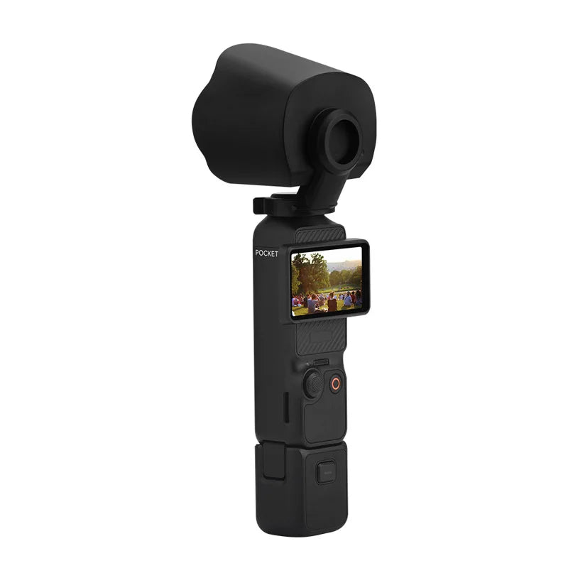 Voor DJI OSMO POCKET 3 Lenskap Zonnekap Cover Sportcamera Anti-Verblinding Beschermhoes Accessoires