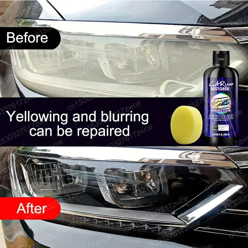 Motorcycle Car Headlight Restoration Polishing Headlamp Dashboard Scratch Remove Repair Cleaning Oxidation Headlight Polish