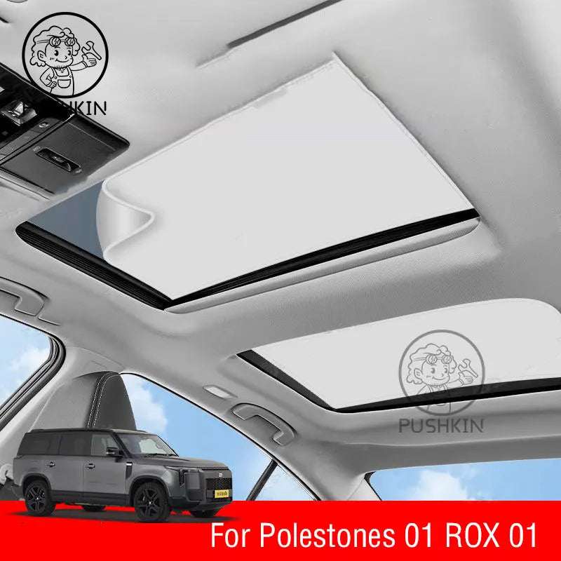 For  Rox Adamas Polestones 01 ROX 01 Car Reflective Windshield Window Sun Shade Visor Shield Cover Sunshield Curtain Accessories