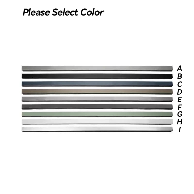 1Pair For Land Rover Defender 90/110 Trim Strip No-Hole Side Ladder Storage Box With Hole Decorative Panel 2026 Car Accessories