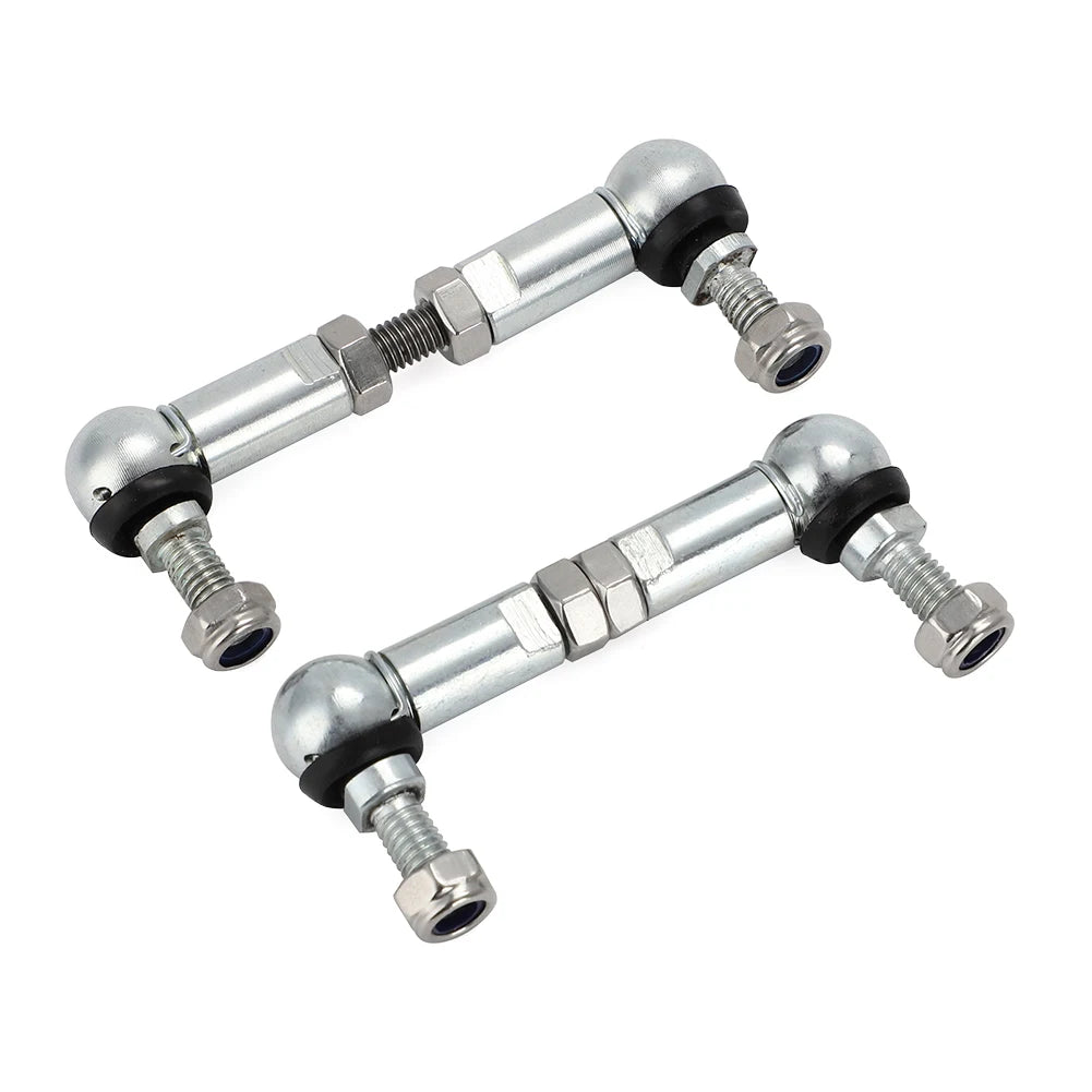 1 Pair Adjustable Air Suspension Rod Lowering Links Kit For BMW F11 E61 E39 X5 X6 Automotive Accessories