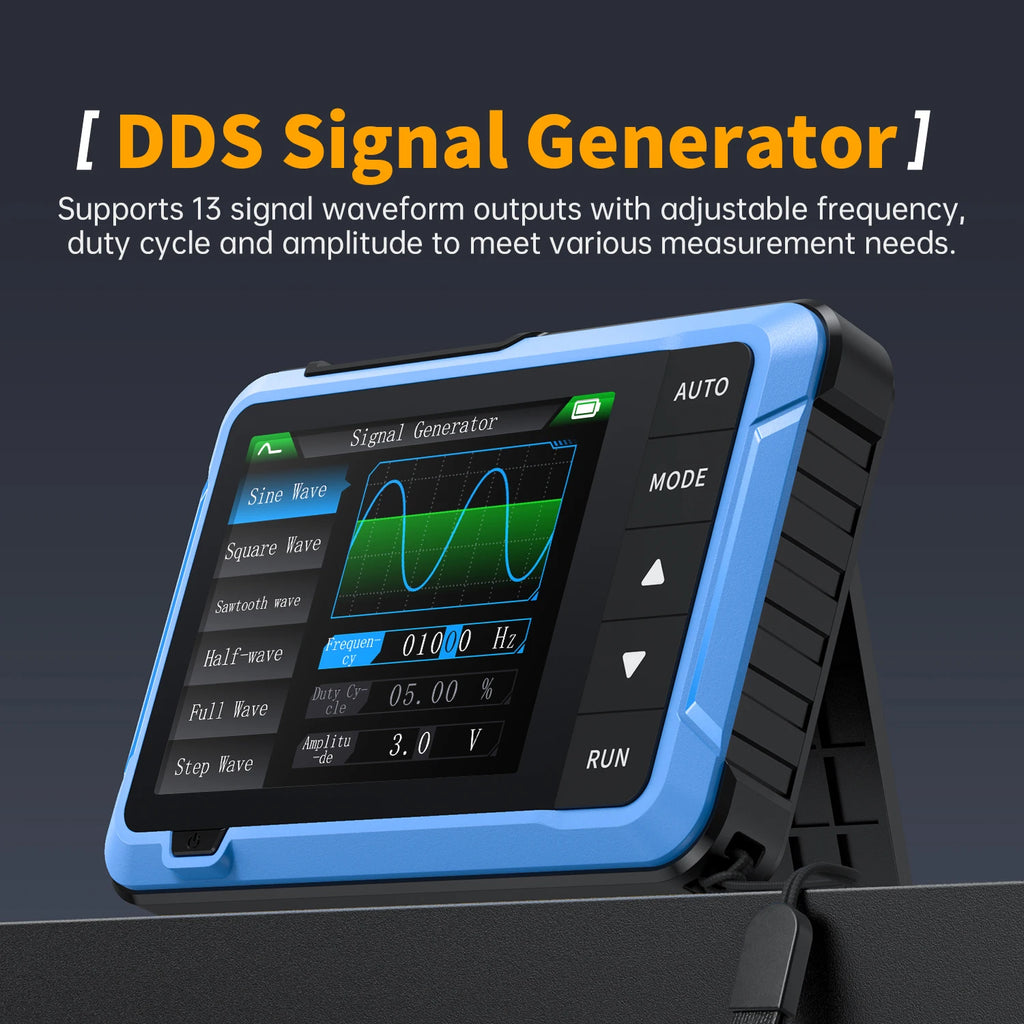 FNIRSI Nuovo DSO510 DSO152 DSO153 Mini Oscilloscopio Digitale Portatile 2 IN 1 48MS/s Larghezza di Banda 10MHz Strumento di Riparazione Elettronica