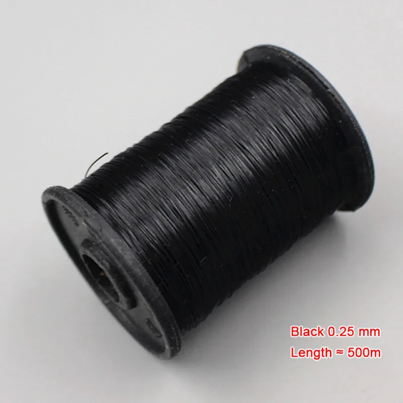 Filo trasparente per macchina da cucire da 4500 metri per colletto applicato a mano, filo di nylon invisibile da tavolo, accessori per cucito