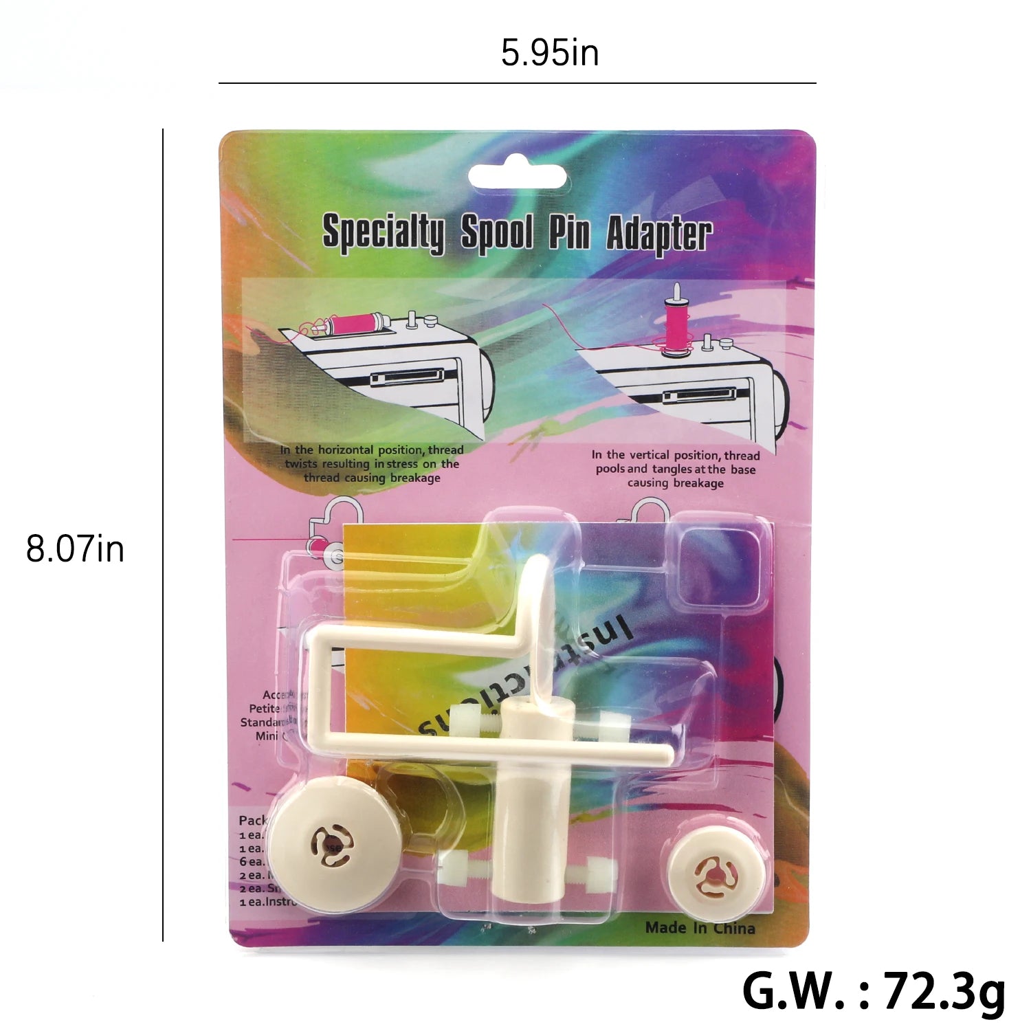 Sewing Thread Spool Adapter Stand Holder Embroidery Machine Tool Home Supply