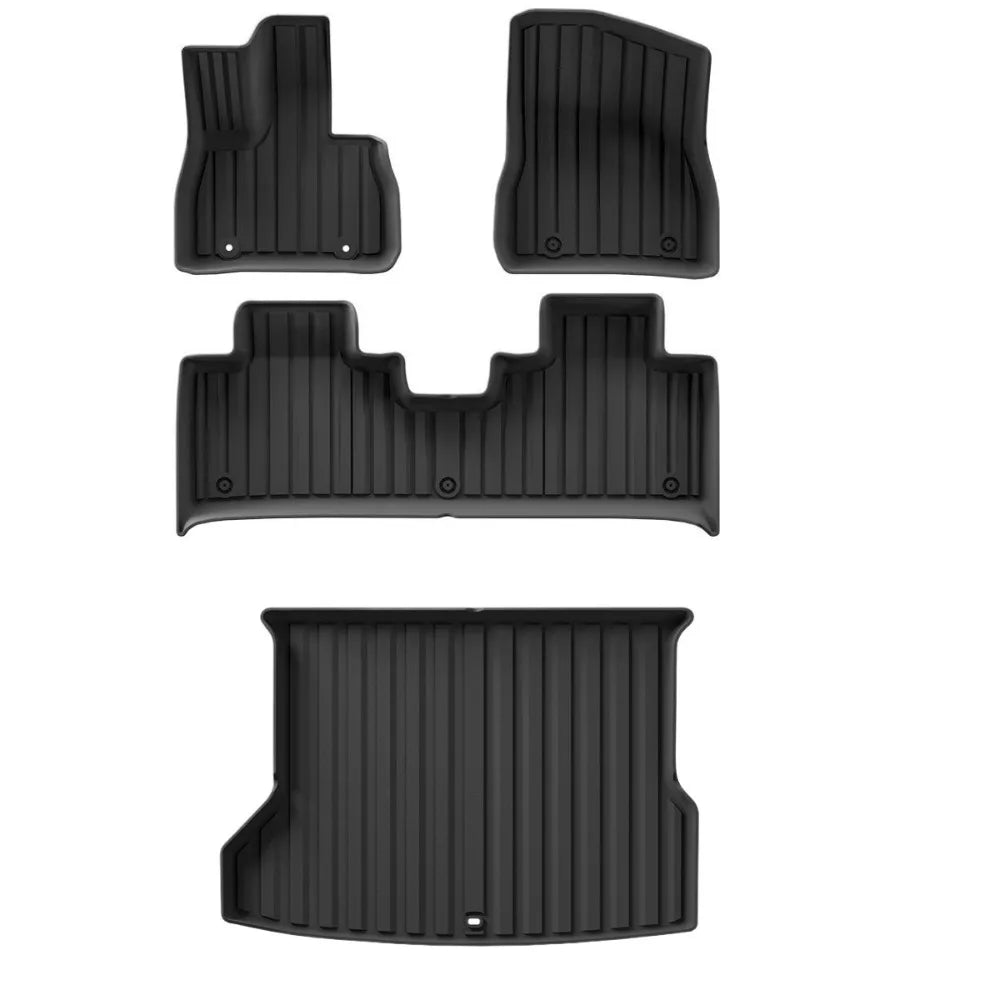 Car Floor Mats for Fangchengbao Titanium 7 All-Weather Waterproof 3D TPE Front Rear Cargo Liner Accessories Seat Back Cushion
