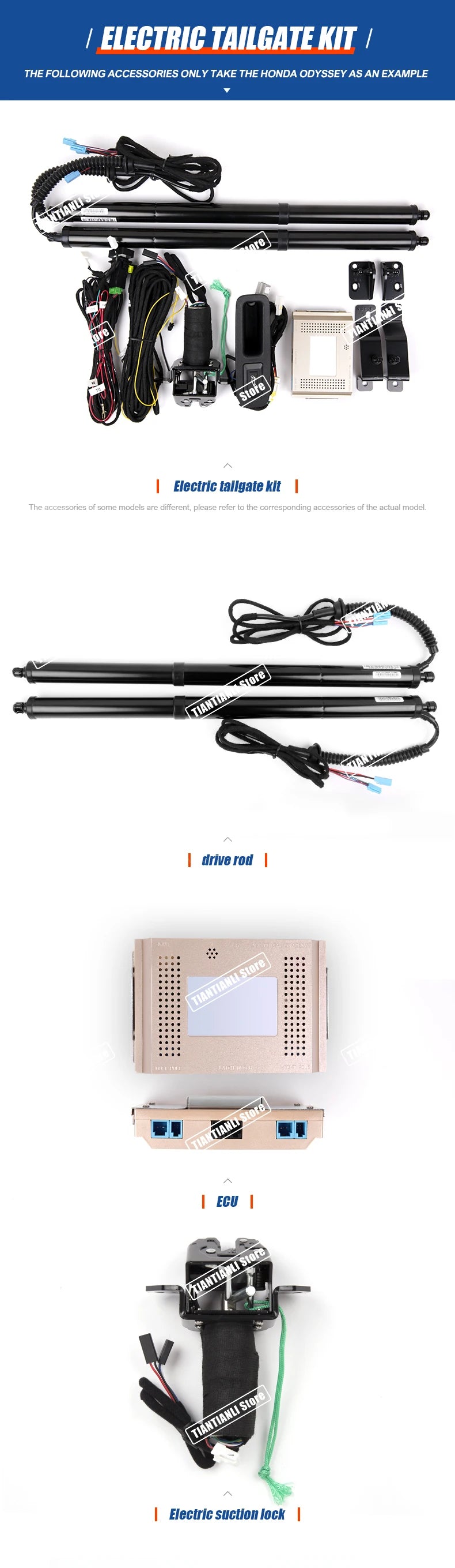 For Toyota Land Cruiser 200 Electric Tailgate Intelligent Automatic Suction Lock Luggage Modification Automotive Not Prado LC200
