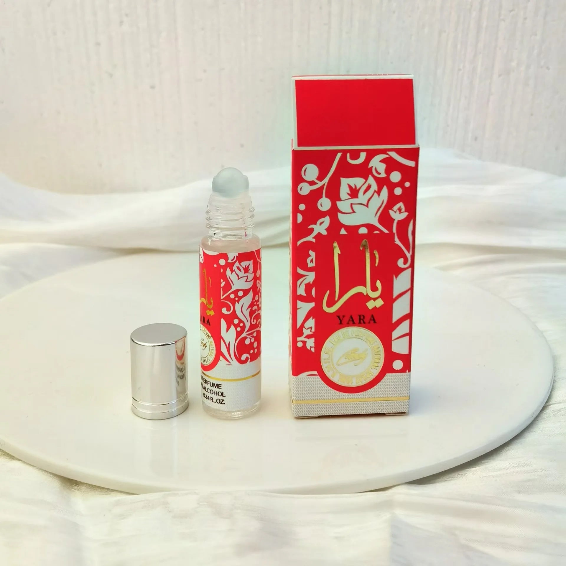 10 ml YARA Roll-On Geur, Unisex Langhoudende Lichte Geur, Midden-Oosterse Stijl Eau de Parfum Olie