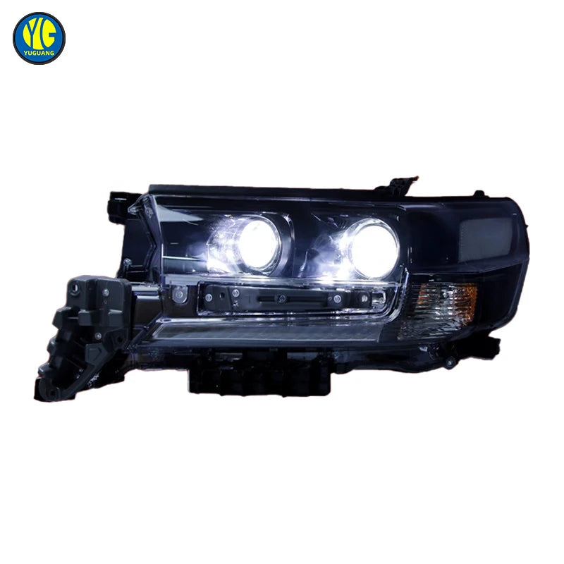 For Toyota Land Cruiser LC 200 Plug And Play Front Light 2016-2019 Lc200 Head Light Upgrade Projectors Led Headlight
