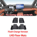 LHD Car Foot Pads For BYD Ti7 Fangchengbao Leopard 7 2025 2026 2027 Accessories TPE Auto Floor Mats All Weather Waterproof Mat