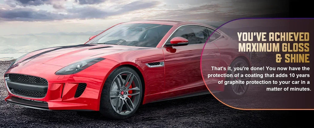 Graphene Ceramic Coating 20H/12H with Self Healing and UV Track Technology Car Detailing Professionals 10+ Years of Protection