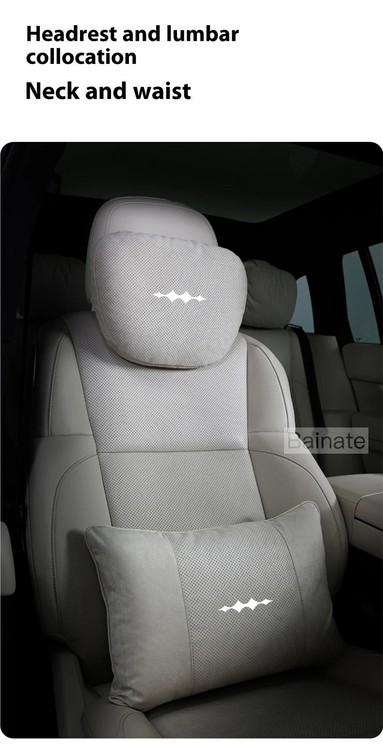 Suitable For Byd Equation Leopard 5/8 2024 2025 3 7 Car Neck Pillow Waist pillow Car Headrest Neck Support Seat Car Accessories