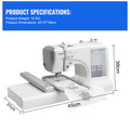 Macchina da ricamo SIHAO domestica commerciale automatica computerizzata LOGO Lettere MRSV700 Cucito elettrico con touch screen