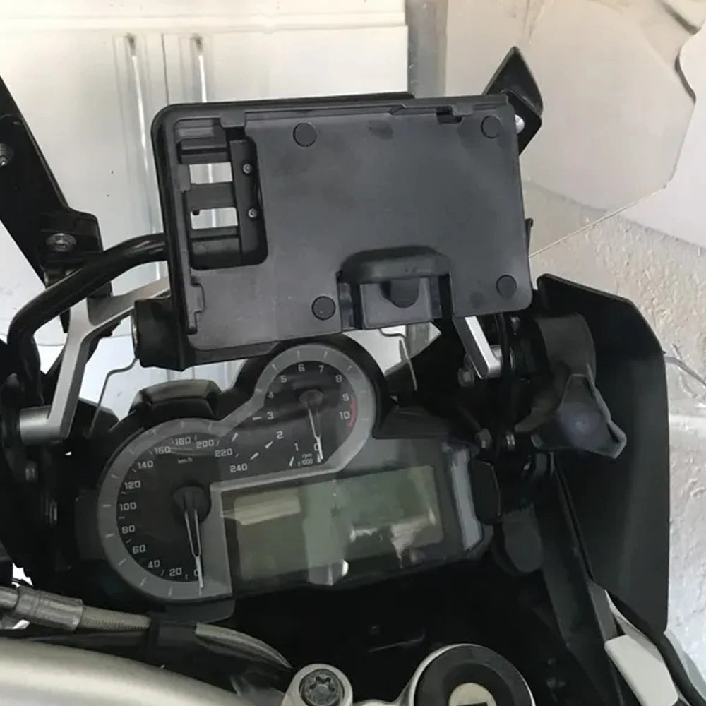 GS1250 Phone Holder For BMW R1250GS R1250RS R1250RT R1250R 2018~2023 2024 2025 Supporter Navigation USB Charger Stand Bracket