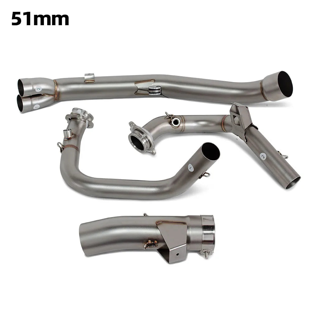CRF1100L Exhaust Manifold For Honda CRF1100 Africa Twin 2020-2024 Motorcycle Escape Headers Tube OFF-ROAD Motorbike Front Pipe