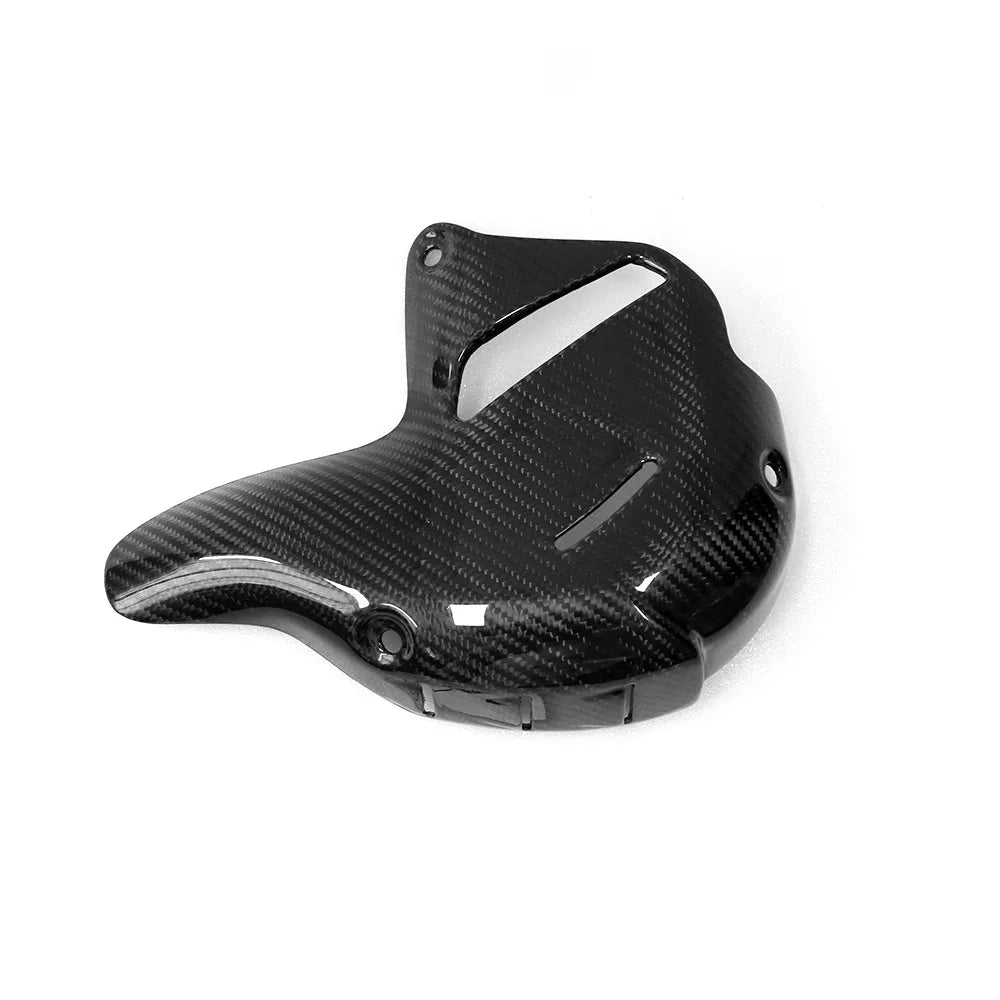 For Ducati Panigale V4 V4S V4R Motorcycle Modification with Carbon Fiber Sprocket Cover Heat Shield Protection Cover 2018+