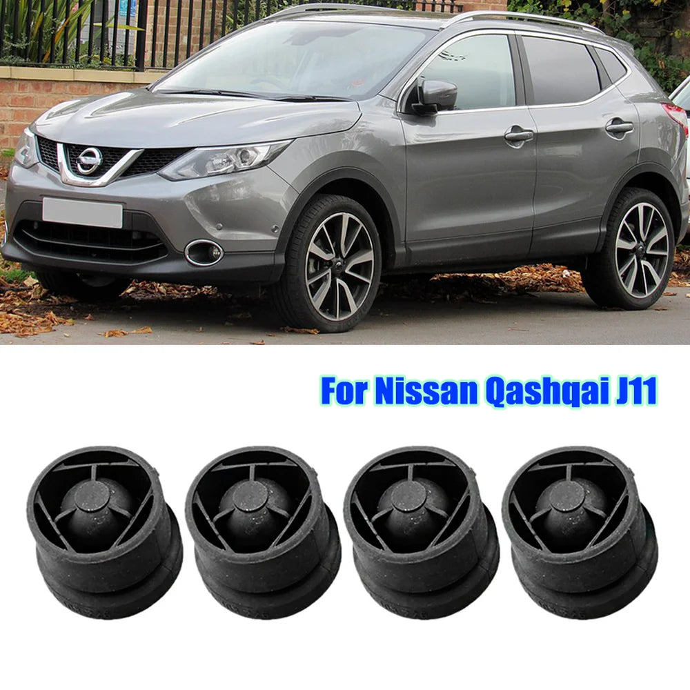2/4PCS Rubber Engine Cover Grommet Buffer Bumper Stop Jounce Bush For Nissan Qashqai J11 Кашкай 2014 2015 2016 2017 2018 -2020