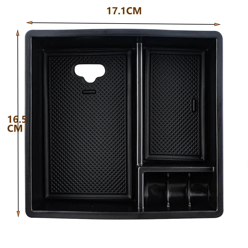 For Toyota Hilux Fortuner 2016 2017 2018 2019 2020 2021 2024 Car Armrest Storage Box Center Console Organizer Tray Pallet Holder