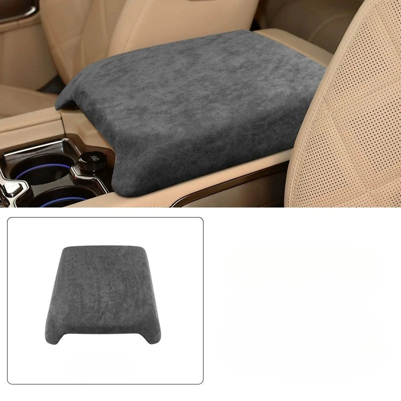 TOP SUEDE Overlays Interior Trims for BYD Formula Leopard 8 Door Panel, Central Control Shift Mat, Left and Right Air Vents