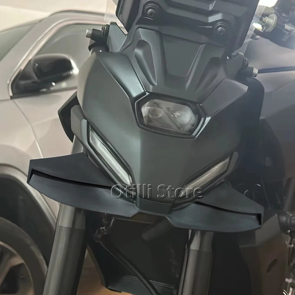 MT 07 2025 Motorcycle Downforce Winglet Aerodynamic Wing Front Spoiler Kit New Accessories Front Spoiler For Yamaha MT07 MT-07
