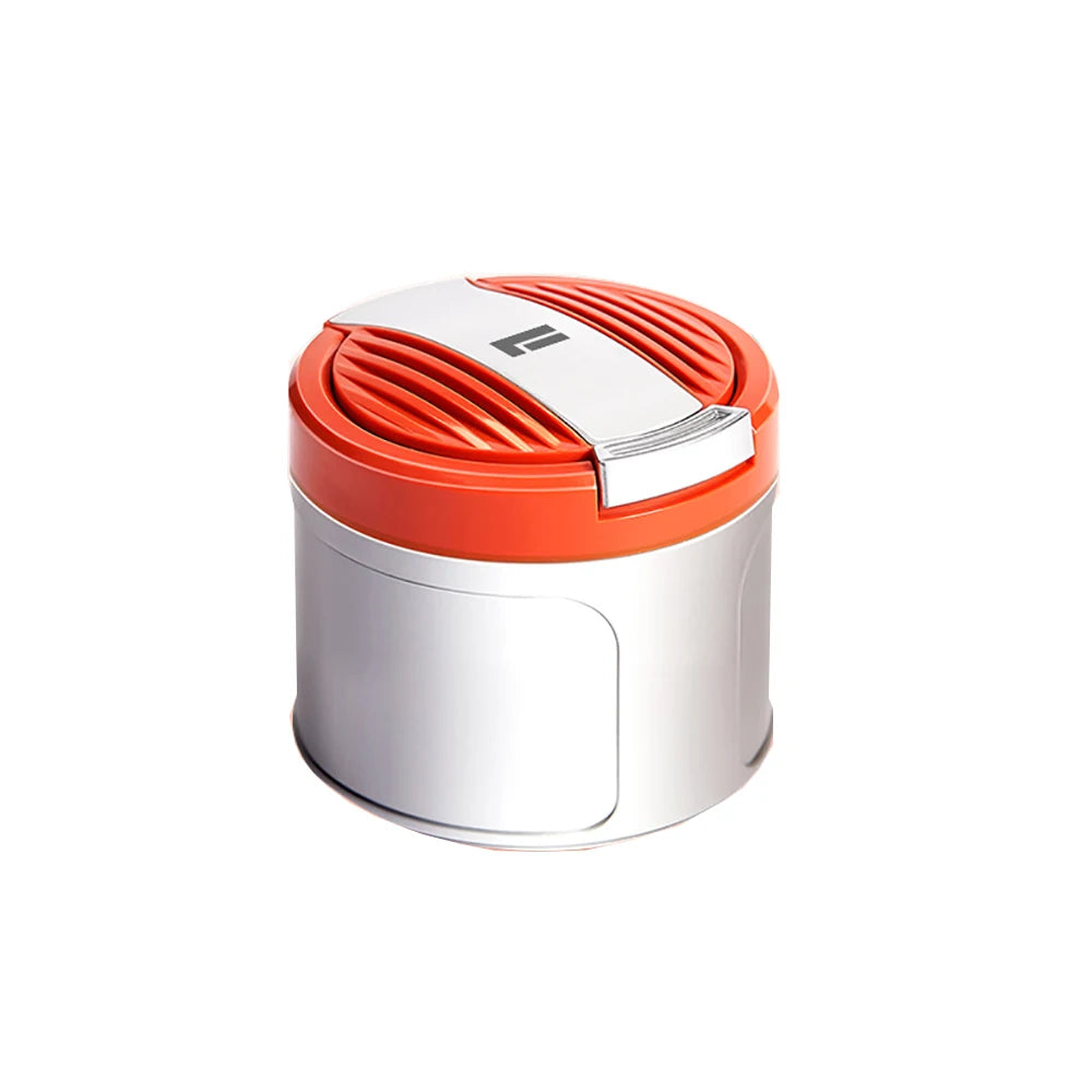 Car Ashtray With Lid LED Light Fit For  2023 2024 2025 2026 BAIC JISHI Polestone 01 Rox 01 Metal Lined Car Interior Ashtray