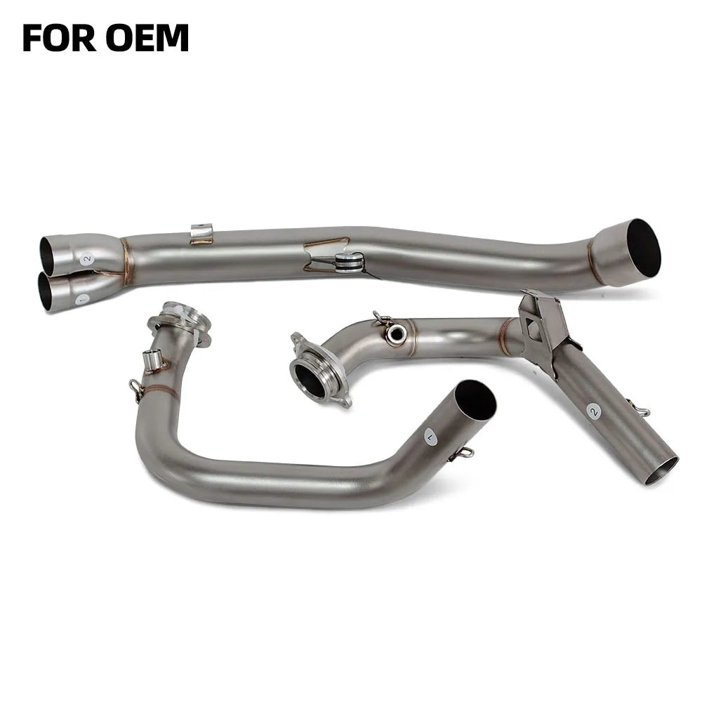 CRF1100L Exhaust Manifold For Honda CRF1100 Africa Twin 2020-2024 Motorcycle Escape Headers Tube OFF-ROAD Motorbike Front Pipe