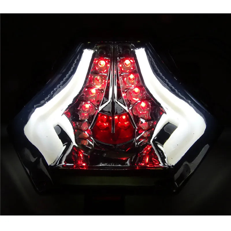 WAASE Rear Tail Light Brake Turn Signals Integrated LED Light For Yamaha MT-07 MT07 FZ07 2014 2015 2016 2017 2018 2019 2020