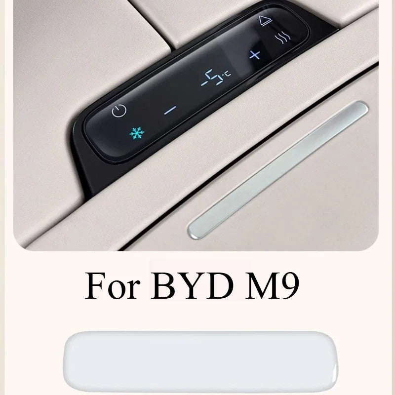 Anti-scratch Epoxy Film Protective Sticker for BYD M9 Refrigerator Control Panel Interior Modification Parts