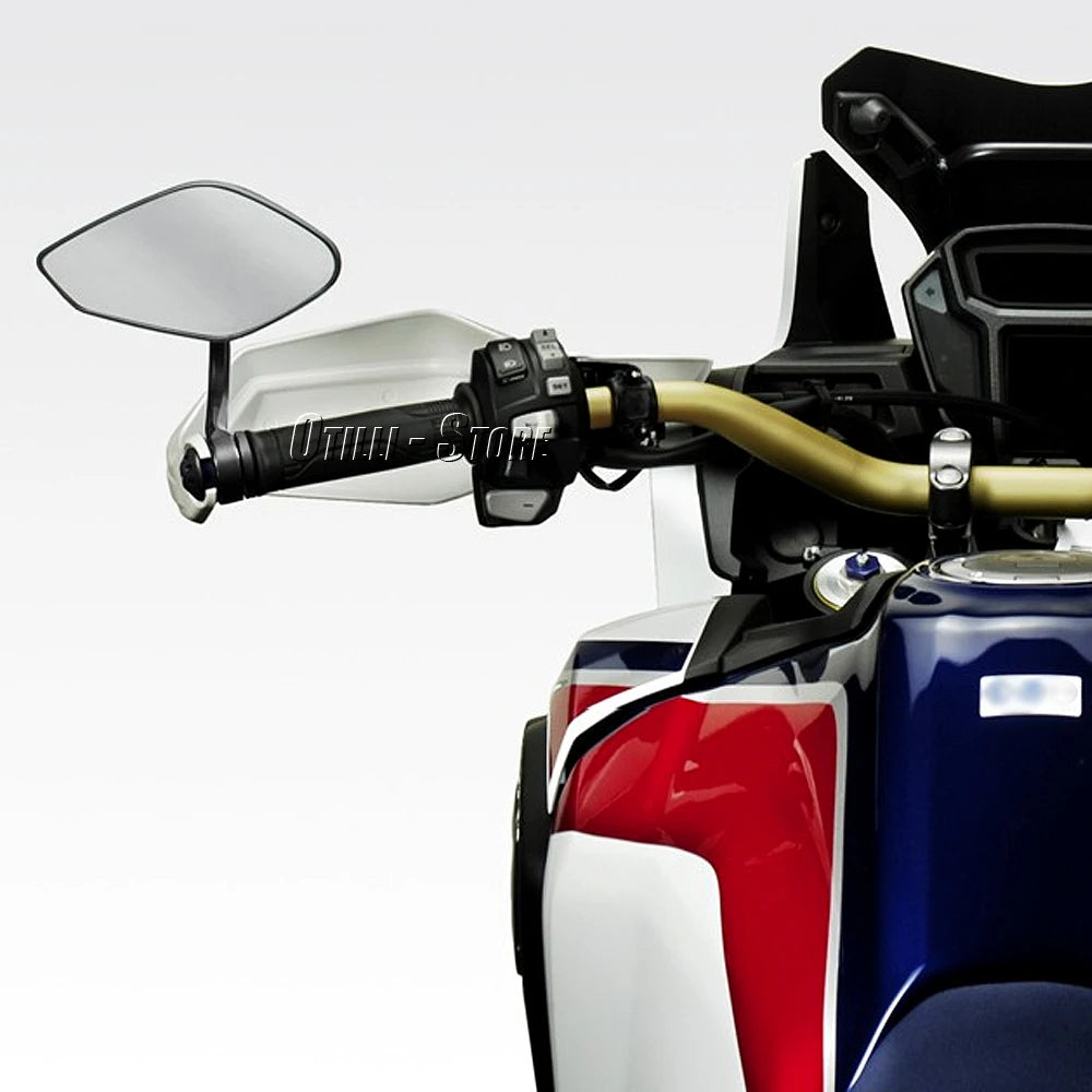 For Honda CRF1000L CRF1100L Africa Twin Adventure Sport CRF1100AL Motorcycle HandleBar Mirrors Rear View Side Mirror Kit