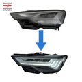 For AUDI A6 19-24 Matrix Modified Headlight HID Upgrading High & Low Direct Plug-in