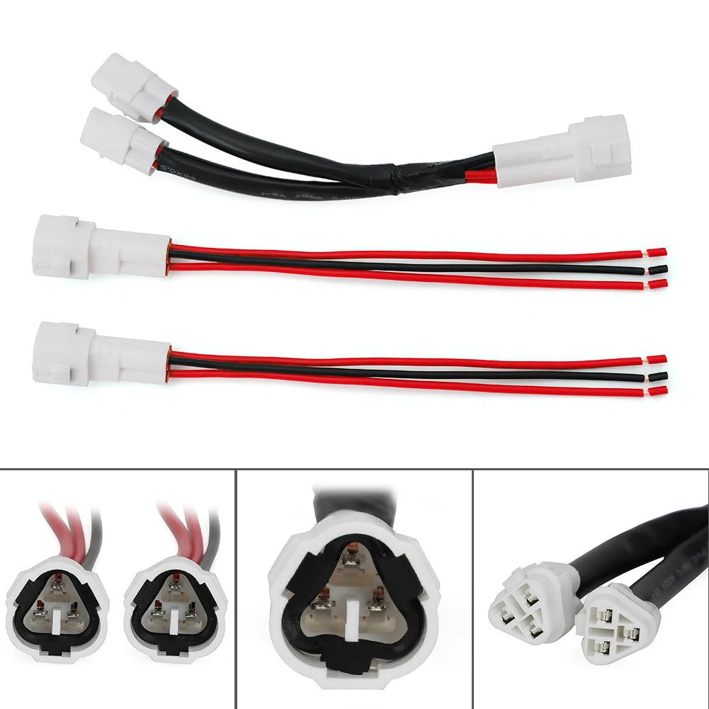 New For Yamaha Tenere 700 Super Conector Motorcycle Power Outlet Splitter USB Charger GRIPS Auxiliary Lights﻿