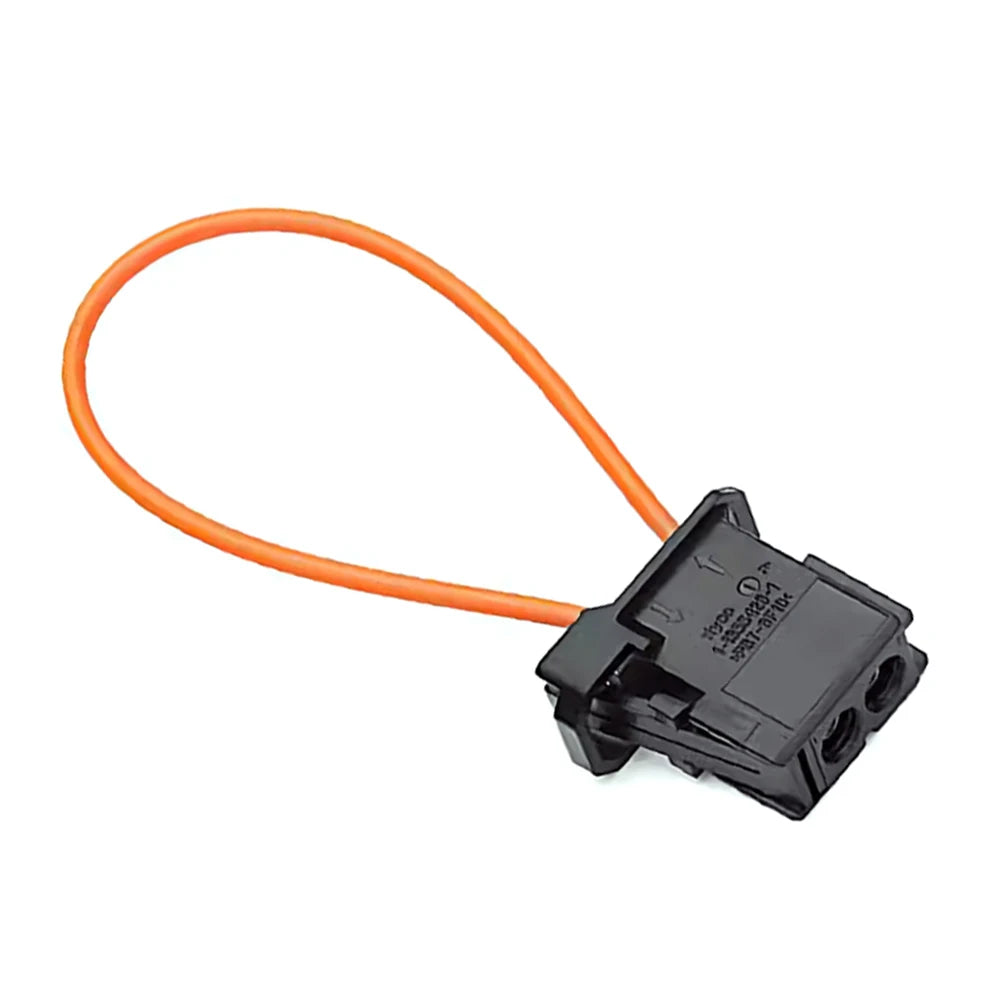 2Pcs Car MOST Fiber Optical Optic Loop Bypass Male Female Adapter Circuit Adapter Cable for Audi BMW Porsche Mercedes-Benz