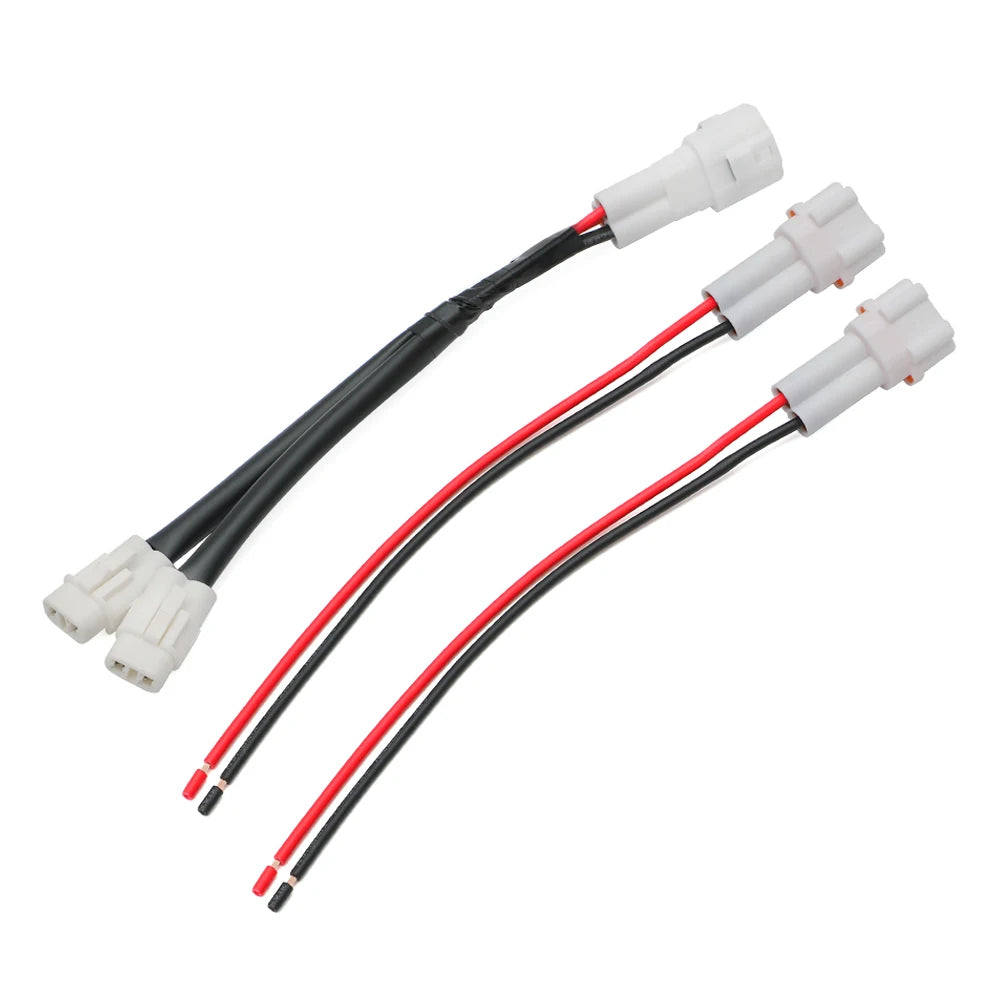 For Yamaha Tenere T7 700 Conector Upgrade USB Charger Cable Set With Port Splitter Kit Motorcycle Power Outlet Splitter Kit