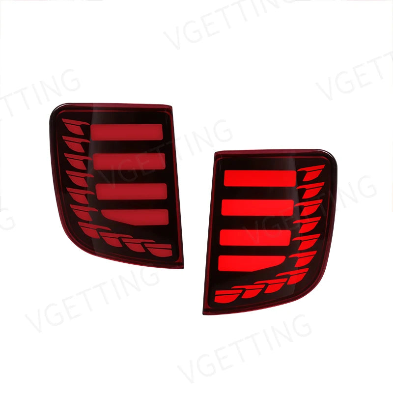 For Toyota Land Cruiser LC200 2008 - 2015 LED Rear Bumper Reflector Warning Brake Light Turn Signal Fog Lamp Car Accessories 12V
